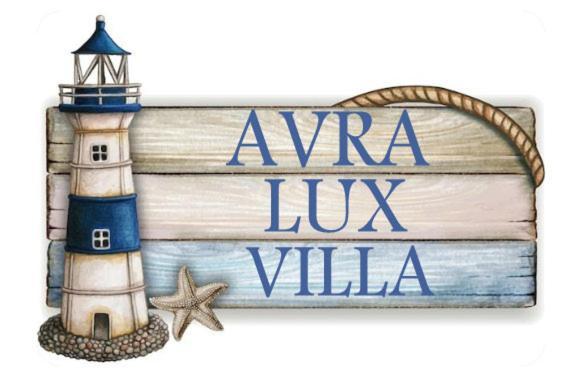 Lux Suite Sea Front Avra Pefkochori Bagian luar foto